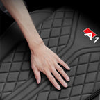 Car Seat Cushion For Audi A1 Sportback 3D Embroidered Thickened Seat Protector Pad Front & Rear Seat Covers Auto Accessories