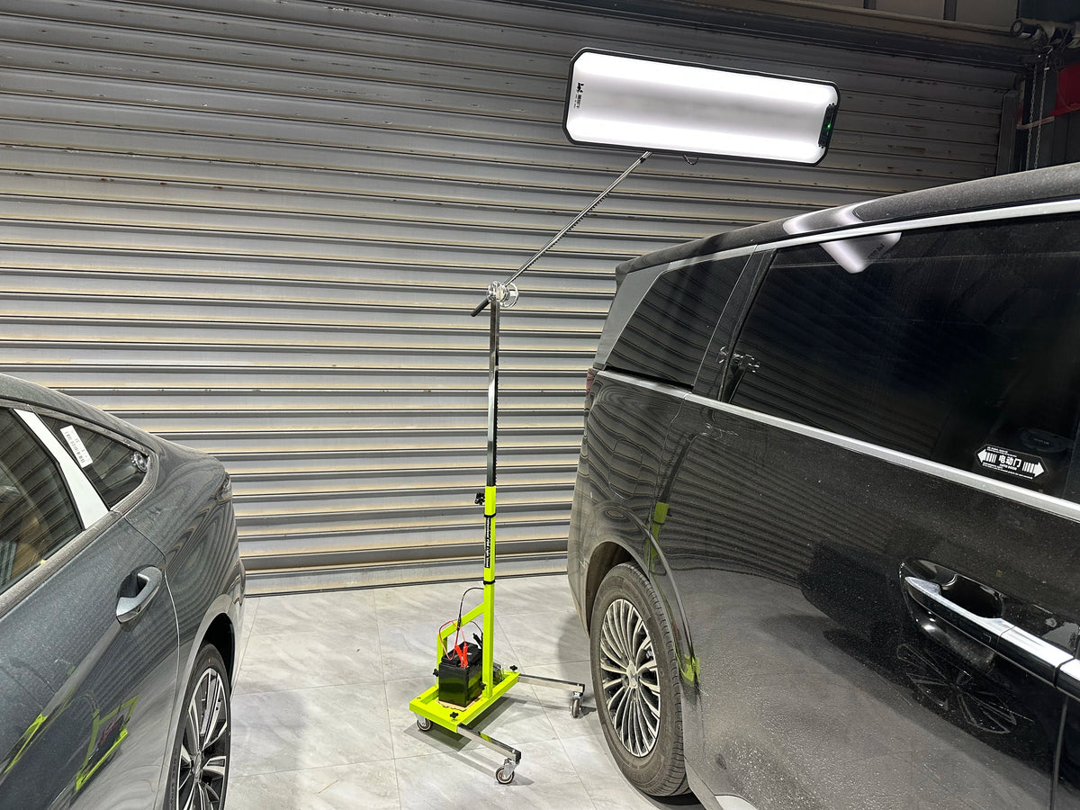 Car Dent Repair Tools Heavy Duty PDR Light PDR LED Lamp Reflector Board LED Light Reflection Board With Adjustable Hand Tool