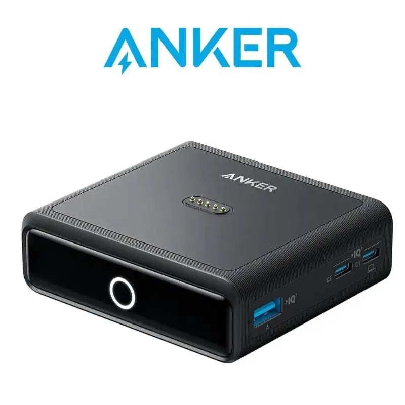 Anker 100W Ladebasis Schnellladung 4 Anschlüsse für Prime Power Bank / iPhone Car Mobile World