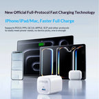 Anker 30w Pd Fast Charger Ice Sensing Usb C Wall Charger For Phone 16 Pro Max Phone 15 Pro Portable Mobile Phone Power Adapter