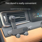 Cellphone Mount Phone Holder Gravity Foldable, 360 ° Rotating Extension Rod, Fits All Cars Vent CM World