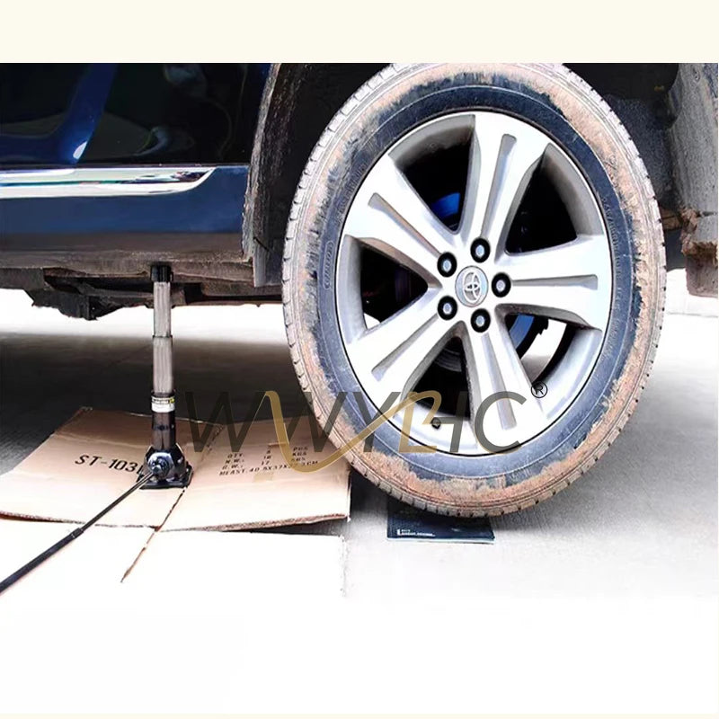 NEW High Quality Screw Jack Double Section 2 Tons Vertical Hand Jack Vehicle Maintenance Mechanical Top Mine Professional Top