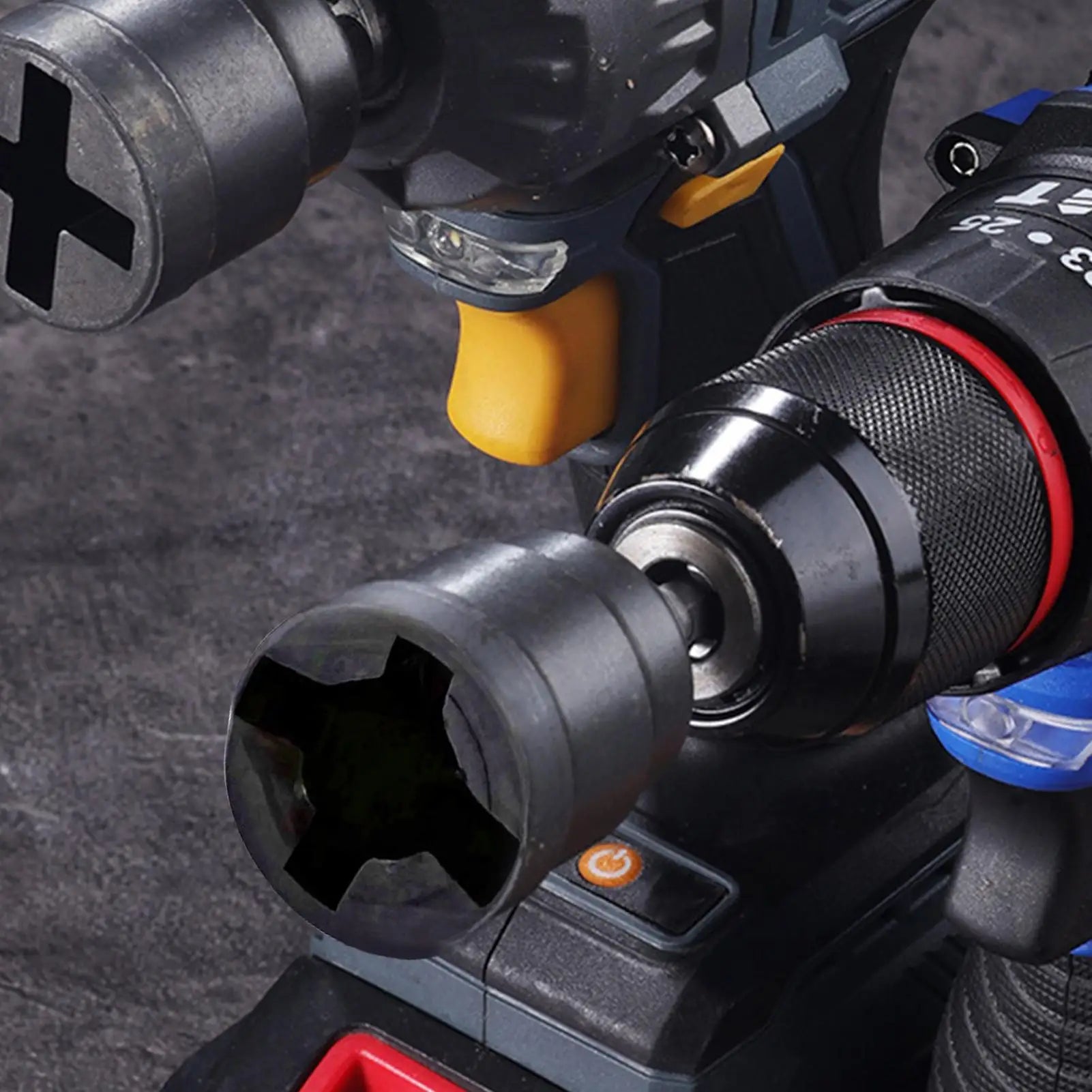car Special socket jack Scissor Jack Adapter Rv Stabilizer Jack Drill Adapter Rust-Resistant Converter Tool Change Attachment CM World