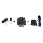 1Set 3" Cold Air Intake Filter Induction Kit Pipe Power Flow Hose System