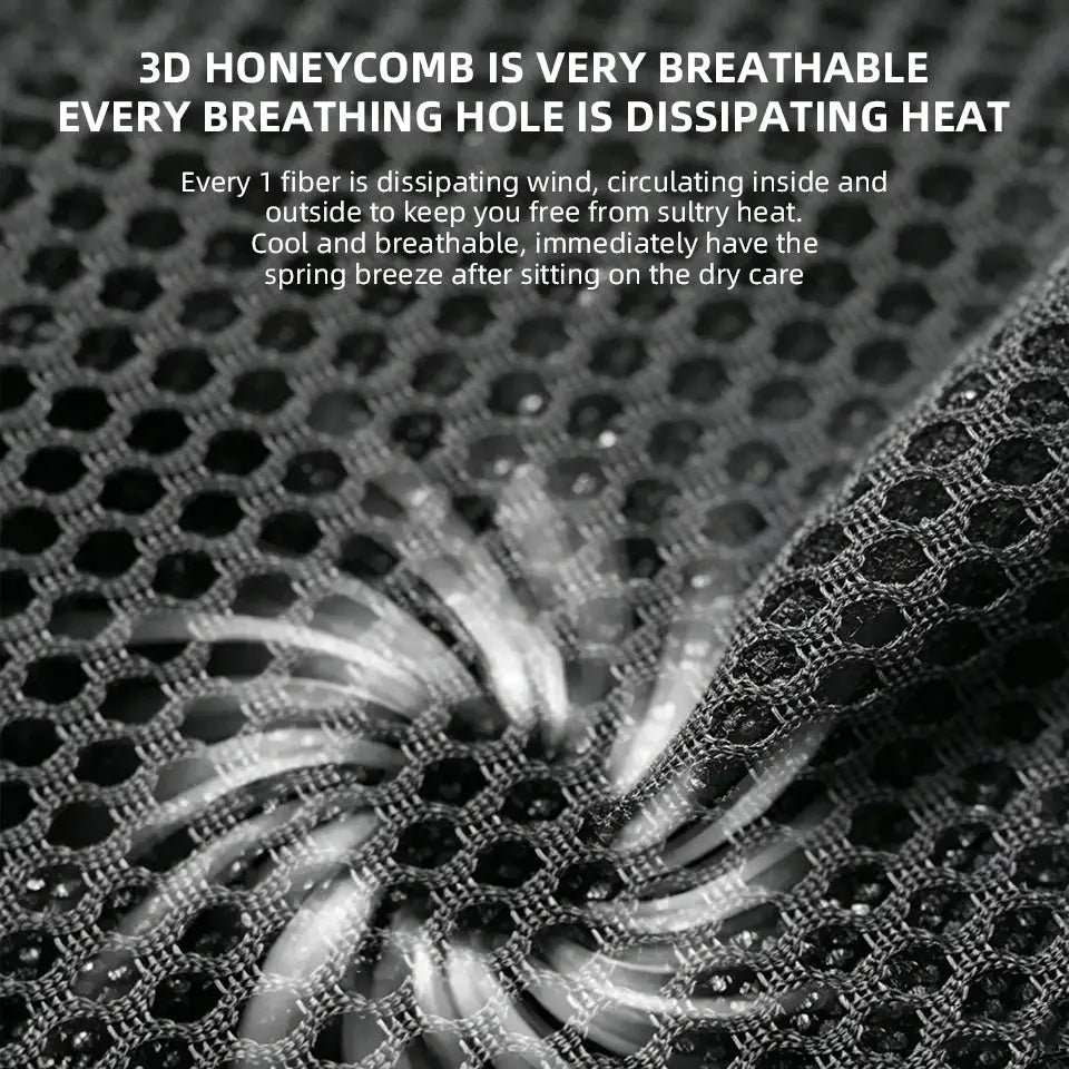 USB Universal Car Seat Summer Cool Air Seat Cushion With 5/8/10 Fan Car Cooler Seat Cover 3D Mesh Breathable For Car Home Office Car Mobile World