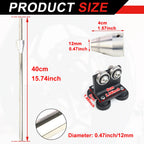 For Wheel Truing-Balance Stand Sturdy Motorcycle Wheel Balancer 40cm Standard Tire Repair Tools Manual Tire Balancer CM World