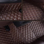 Custom For Tesla Model Y L 6-Seat EVSUV 2025-2026 Waterproof All Weather Car Floor Mats Luxury PU Anti-Slip Accessories LHD/RHD