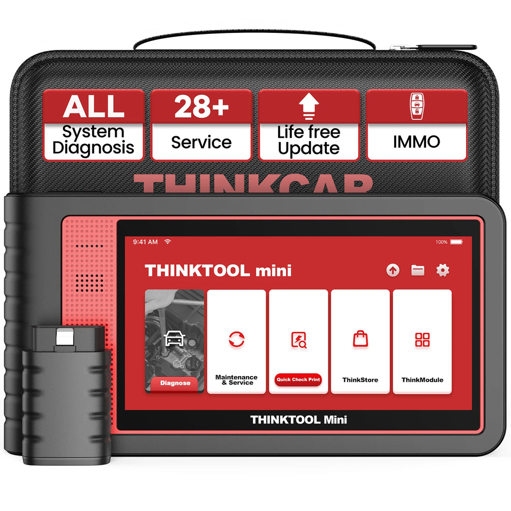 THINKCAR Thinktool Mini OBD2 Scanner Professional Full System Auto Scanner 28 Reset All software Free Update Diagnostic Tools Car Mobile World
