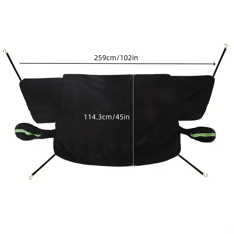 Car Snow Shield Cover Windshield Protection Protection Frost Winter Front Window Waterproof Sun Shade Sedan Suv Umbrella Outdoor CM World