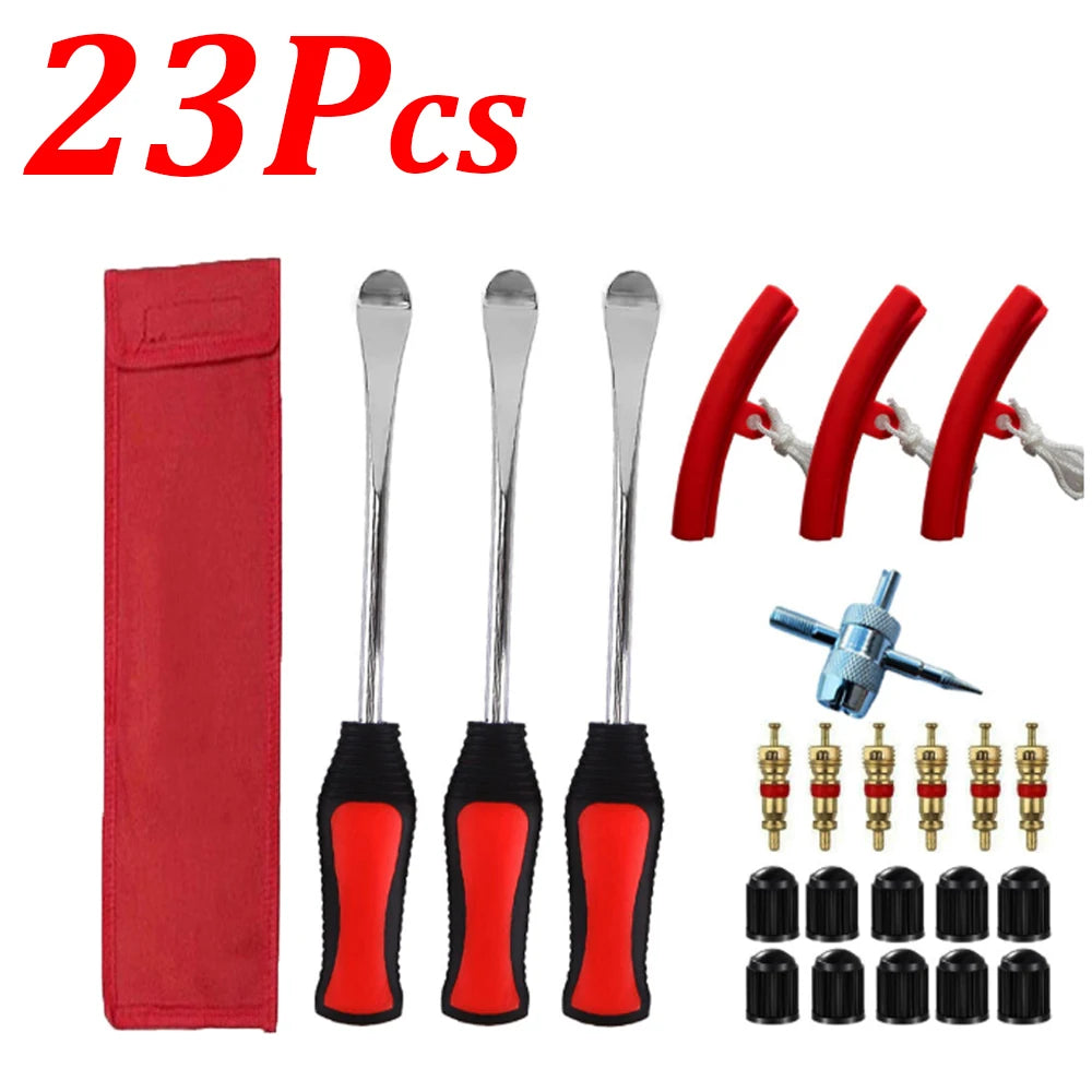 1-36Pcs Motorcycle Tyre Changing Levers Bike Tire Repair Tool Car Spoon Rim Protector Tire Kit Auto Tire Replacement Lever Tool