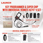 LAUNCH Car Repair Tools Collections i-TPMS Tire Pressure Inspection Tool, BST360 Car Battery Tester, VSP600 Video Endoscope CM World