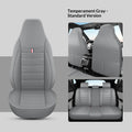 Universal Five-Seater Car Seat Cover with Integrated Headrest Cover Suitable for Most Cars Vehicle Seat Cushion Protector CM World