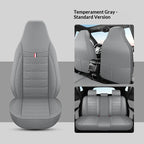 Universal Five-Seater Car Seat Cover with Integrated Headrest Cover Suitable for Most Cars Vehicle Seat Cushion Protector CM World
