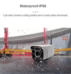Lastbus Digital Wireless Tower Crane 30x Zoom Monitoring Camera Car Reversing 10.1" Quad DVR Monitor kits For Tower Crane Car Mobile World
