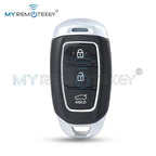 REMTEKEY Smart key shell 3 button for Hyundai Accent 2018-2021 with battery holder（with battery holder） CM World