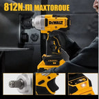 Dewalt DCF892 High Torque Brushless Impact Wrench Wireless Electric Tool 20V Battery Cordless Power for Home Improvement CM World