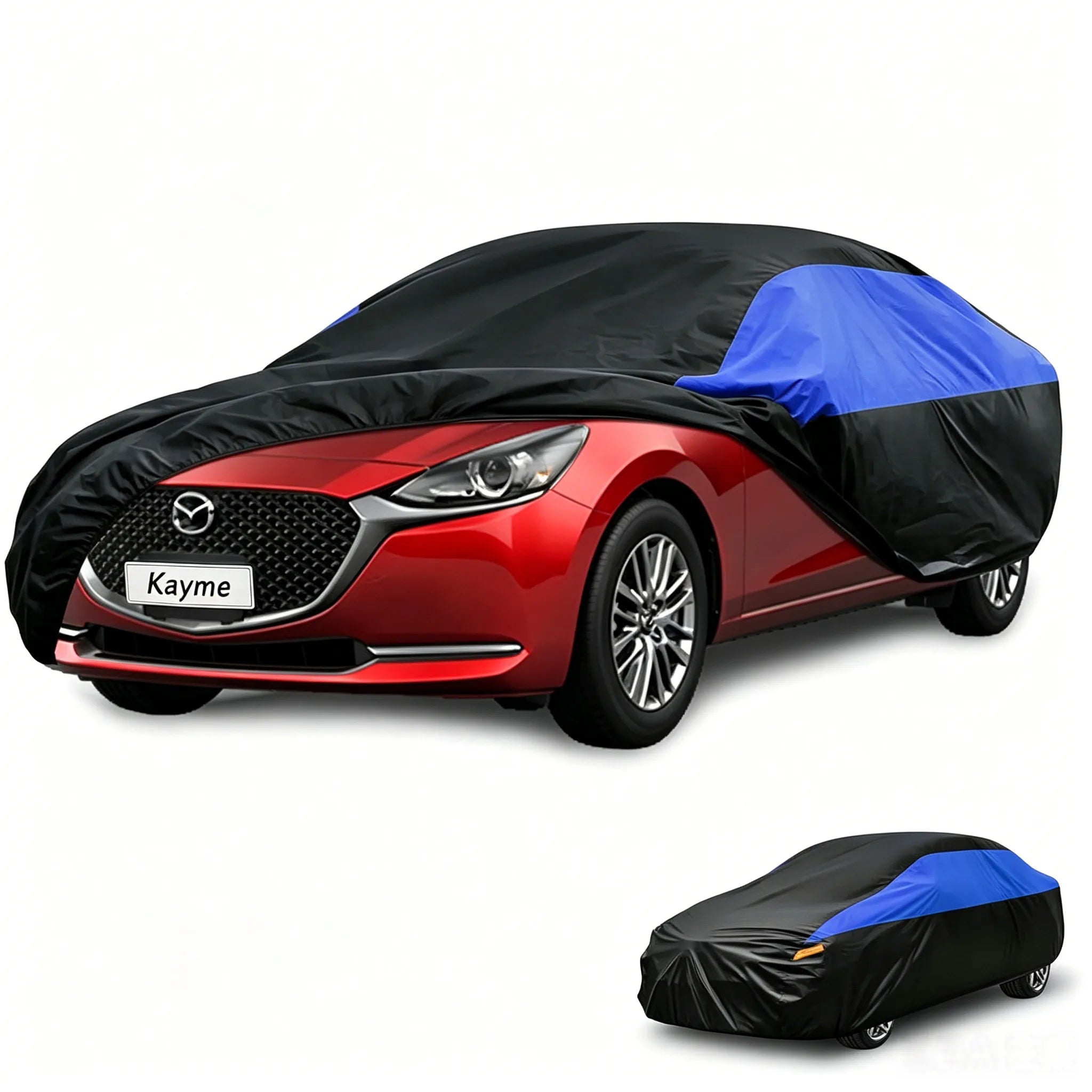 Custom Coupe Car Cover High Quality Outdoor Breathable Waterproof Sun UV Rain Dust Snow Wind Scratch-resistant Protection Cover Car Mobile World