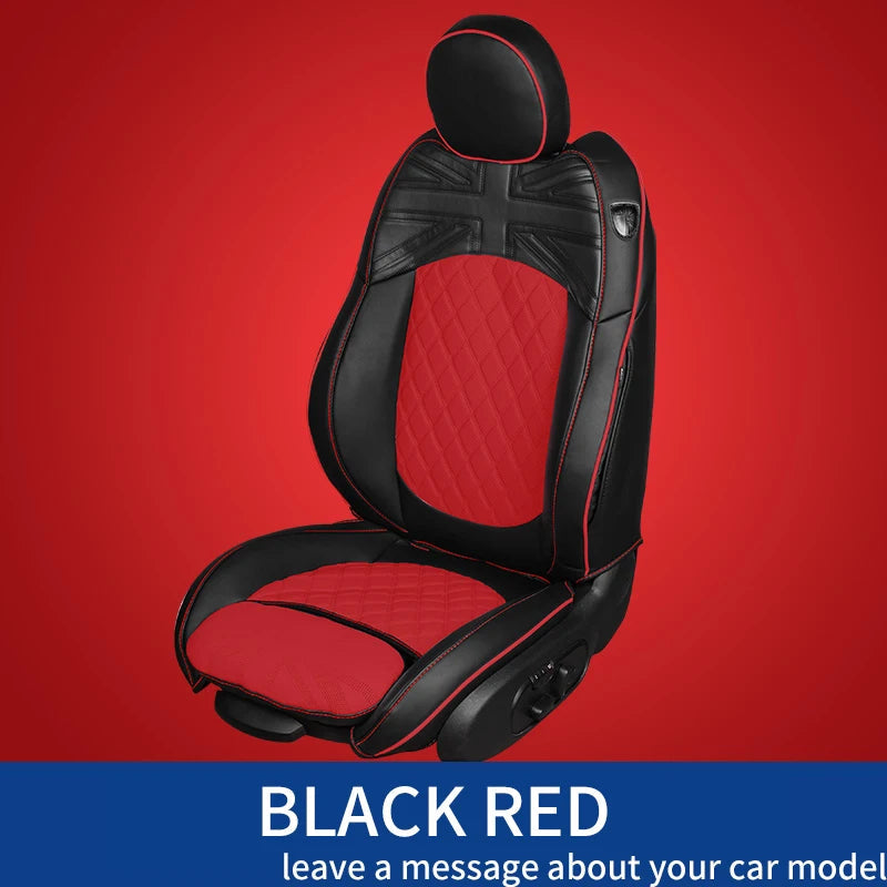 For Mini Cooper R50 R53 HATCHBACK R55 CLUBMAN R56 R57 R60 COUNTRYMAN Custom Seat Cover Protector Cushion Car Interior Accessorie CM World