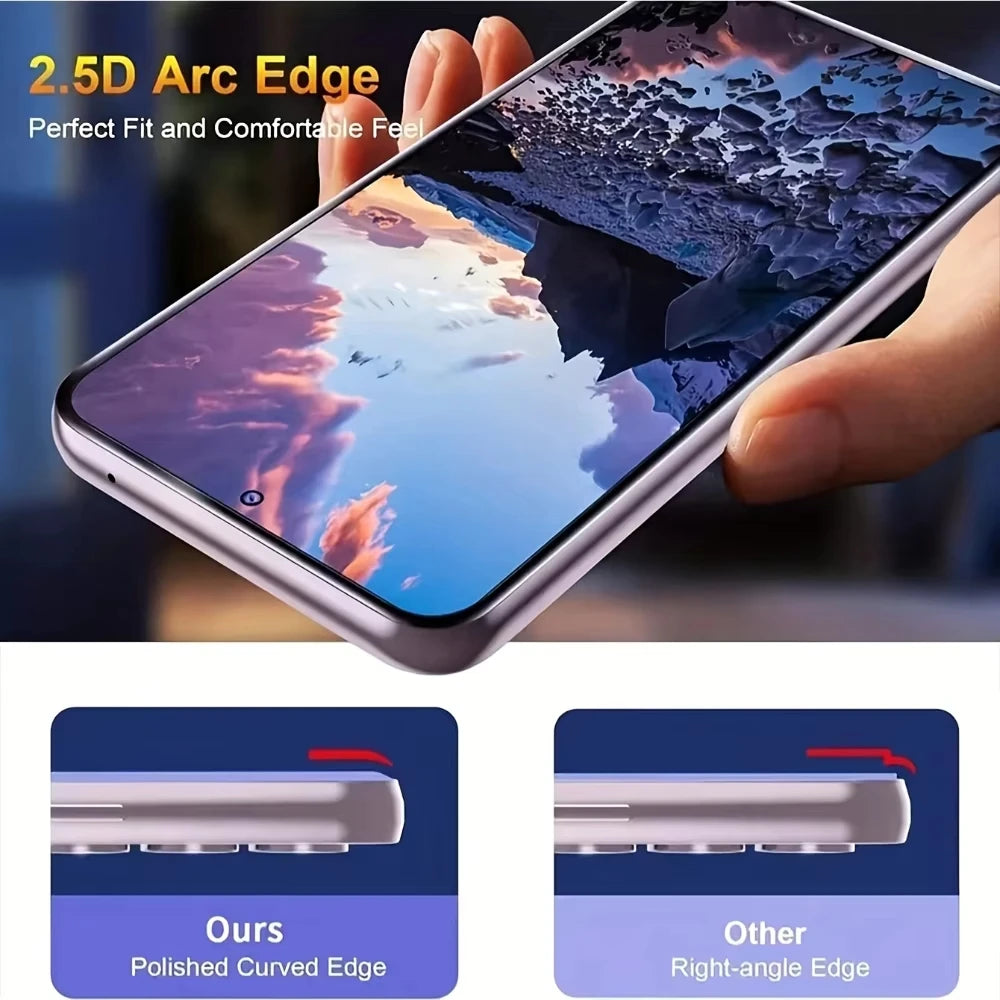 2Pcs Screen Protector For Samsung Galaxy S26 Ultra Tempered Glass For Samsung S26 Oleophobic Coating HD Tempered Glass Film Car Mobile World