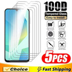 3-5Pcs Tempered Glass Screen Protectors For Samsung S26 Ultra S24 S23 S21 S20 S25 FE A57 A37 A56 5G A55 A36 A26 A17 A16 A07 A35