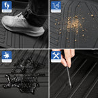 Smabee Right Drive for Volvo EX30 EV RHD 2025 2024 Car Floor Mats Cargo Liner Trunk Pad TPE 3D Foot Mat Waterproof Accessories