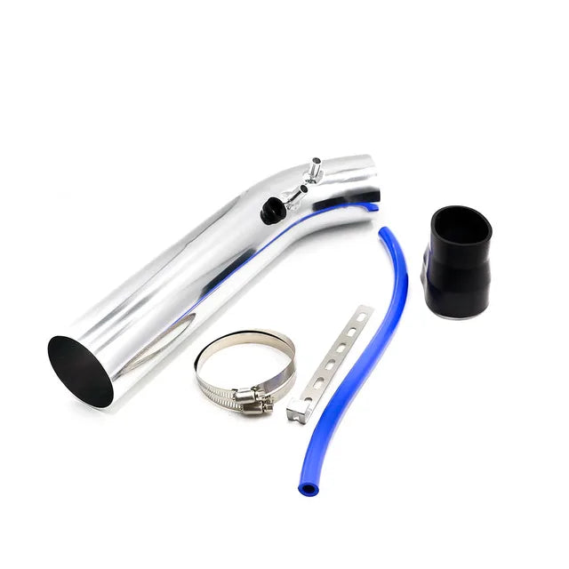 3 Inch 76mm Universal Aluminum Cold Air Intake Pipe Kit Racing Car Air Intake Tube With Air Filter