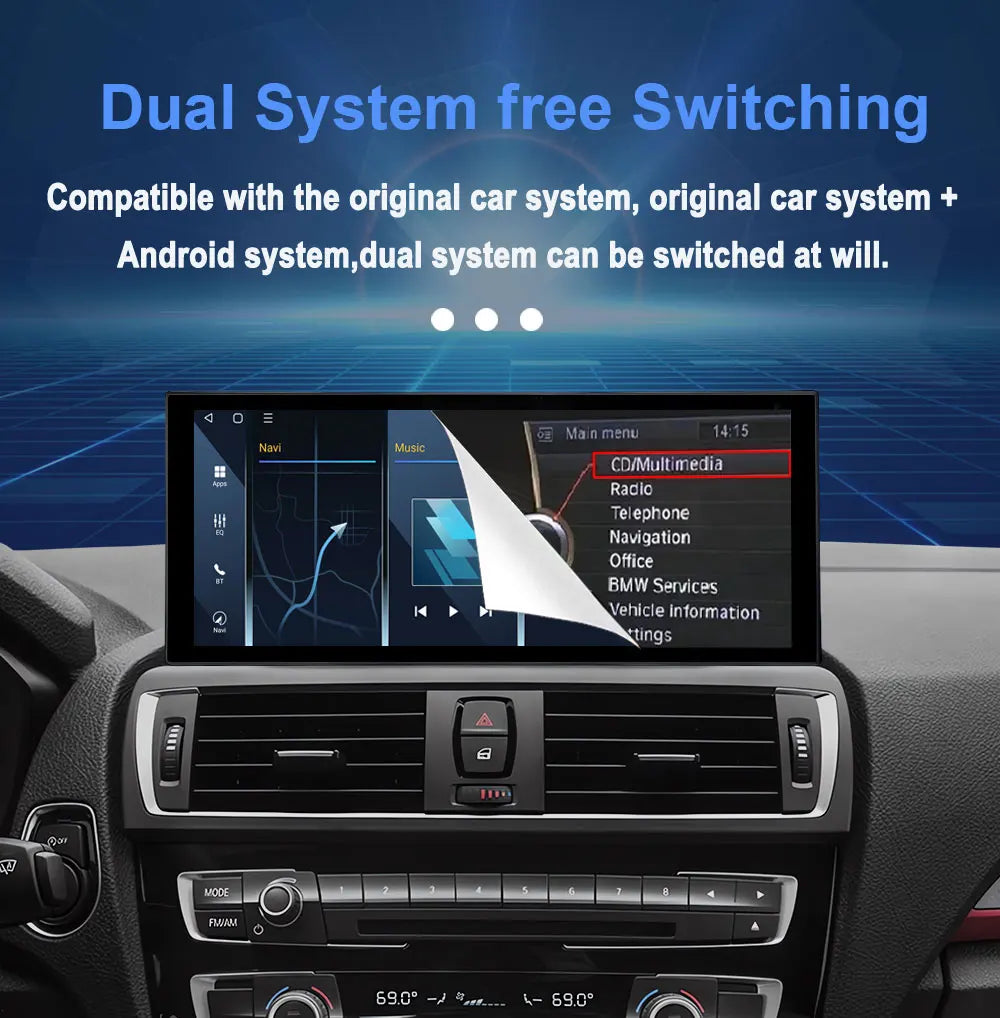 Car Accessories For BMW X5 E70 X6 E71 2008 - 2013 QLED 4G DSP Carplay Android Auto Car Radio Multimedia Player GPS Navi BT WiFi CM World