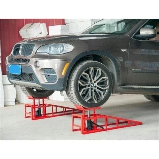 Hydraulic Jack Car Repair Tool Set, Car Ramp Lift for Oil Change Maintenance