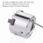 MHS2/MHS3/MHS4  Finger Pneumatic Gripper Replacement Double Action Rotating Air Cylinder 16D/20D/25D/32D/40D/50D