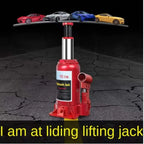 10t Vertical Hydraulic Jack Household Portable Hand-cranked Car Small Jack Automotive Repair Tools