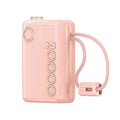 20000mAh Portable Charger with Built-in Cables, Fast Charging & Digital Display for iPhone Samsung, CCC Certified Power Bank