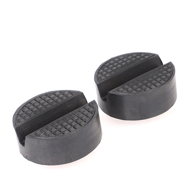 Car Lift Jack Stand Rubber Pads Black Rubber Slotted Floor Jack Pad CM World