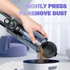Car Vacuum Cleaner Wireless One-Button Dust Dump High-Power Portable Vacuum Cleaner Large Suction Mini Handheld Cordless Car Mobile World