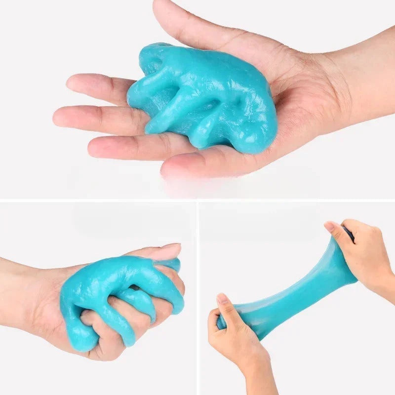 Car Cleaning Gel Slime Magic Mud Auto Interior Computer Keyboard Dirt Clean Dust Remover Gel Car Wash Interior Cleaning Tools CM World