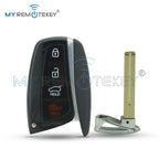 REMTEKEY Smart Key case 4 button for Hyundai Santa Fe 2015-2018 FCC SY5DMFNA04 PN 95440-4Z200 CM World