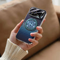 For iPhone 17 Pro Max Magsafe Case for iPhone 16 15 14 Pro Max 360 Rotate Magnetic Stand Holder Soft Carbon Fiber Magnetic Cover Car Mobile World