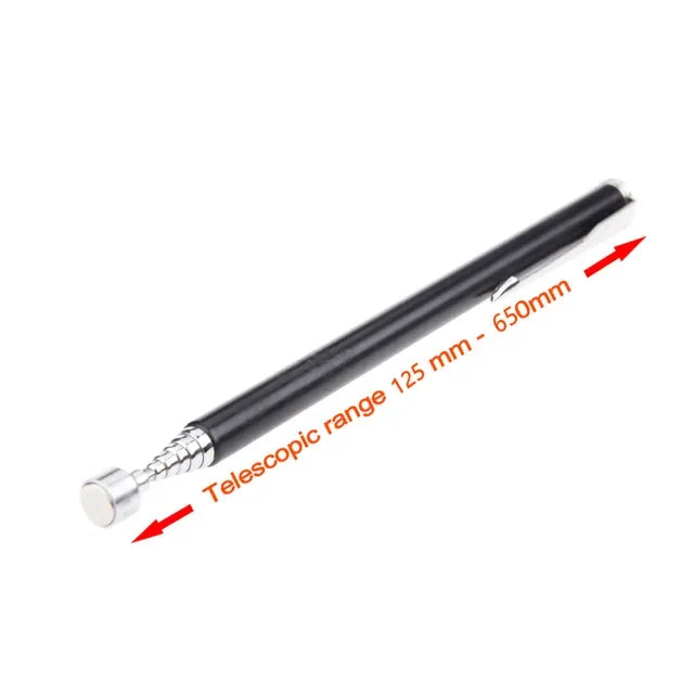 Inspection Mirror with Led Lighting 360° Telescopic Detection Lens Square Retractable Car Engine Chassis Mechanic Repairing Tool CM World