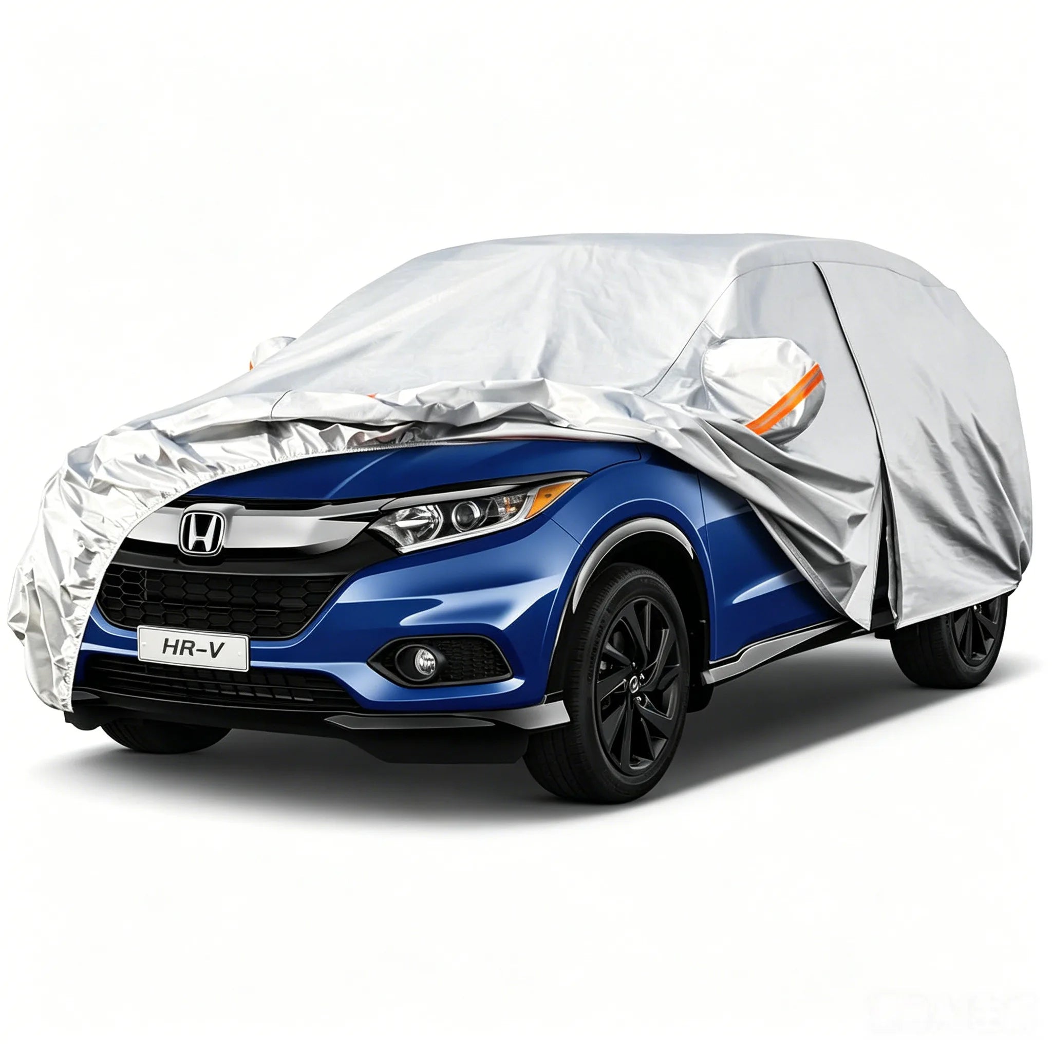 Kayme Car cover 6 Layer Heavy Duty Indoor Outdoor Waterproof Dustproof UV-protective Cover Fit for 181 x 72 x 67 inches Car Mobile World