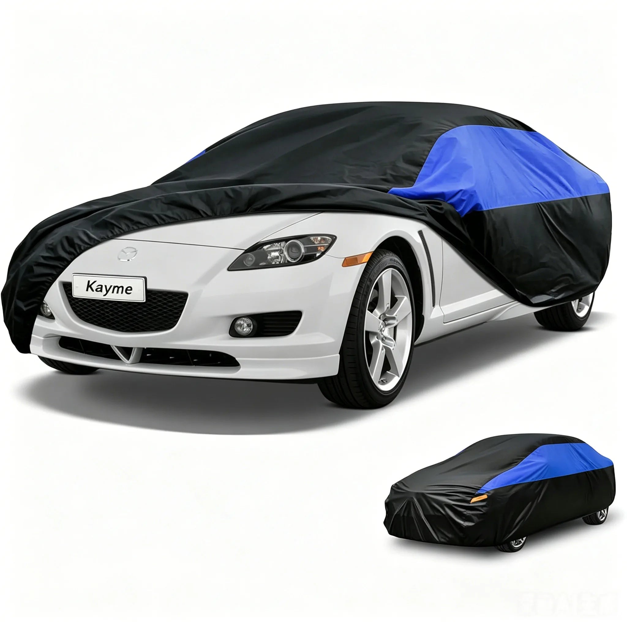 Custom Coupe Car Cover High Quality Outdoor Breathable Waterproof Sun UV Rain Dust Snow Wind Scratch-resistant Protection Cover Car Mobile World