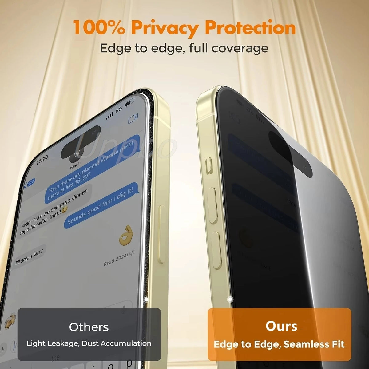 5PCS Anti Spy Screen Protector For iPhone 17 Pro Max 18 Pro 16 11 13 15 12 Mini 14 Plus 16e XS XR 6 7 8 Privacy Tempered Glass