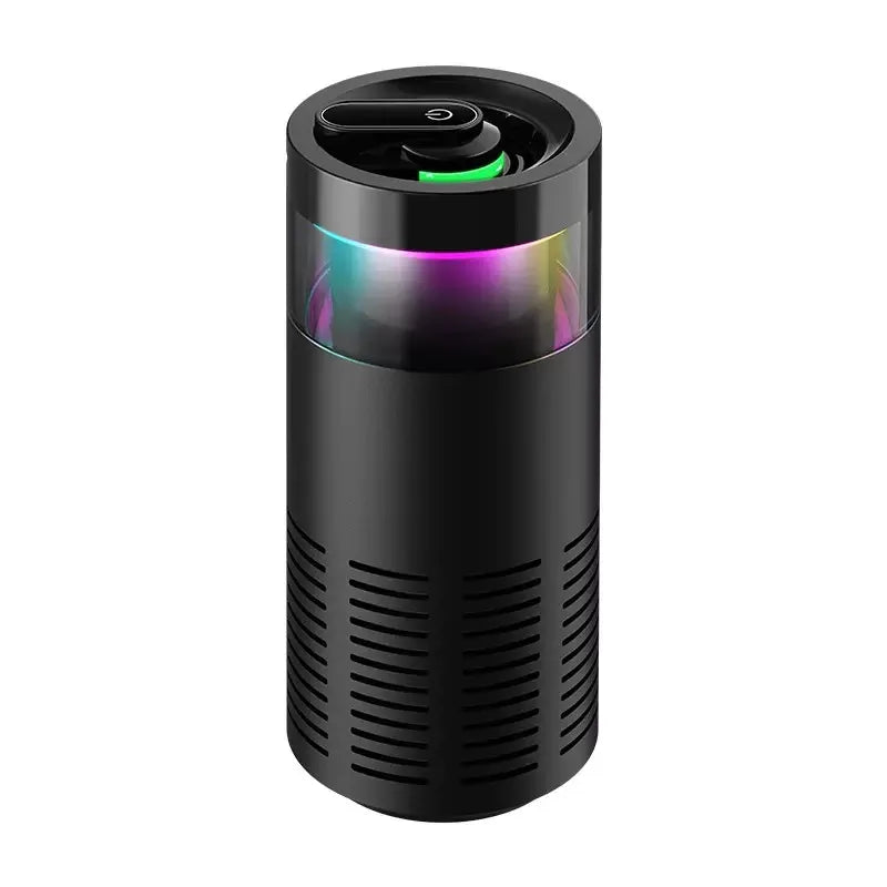 Mini Car Air Purifier Eliminate Pet/Smoke Odor Purification Ionizer Gift Aroma Stick Negative Ion Air Freshener  Ambient Light CM World