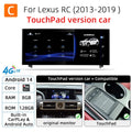 Android 14 Car Radio For Lexus IS RC 200 250 300 350 200t 300h 2013-2019 128GB Multimedia Video Player CarPlay Autoradio 4G
