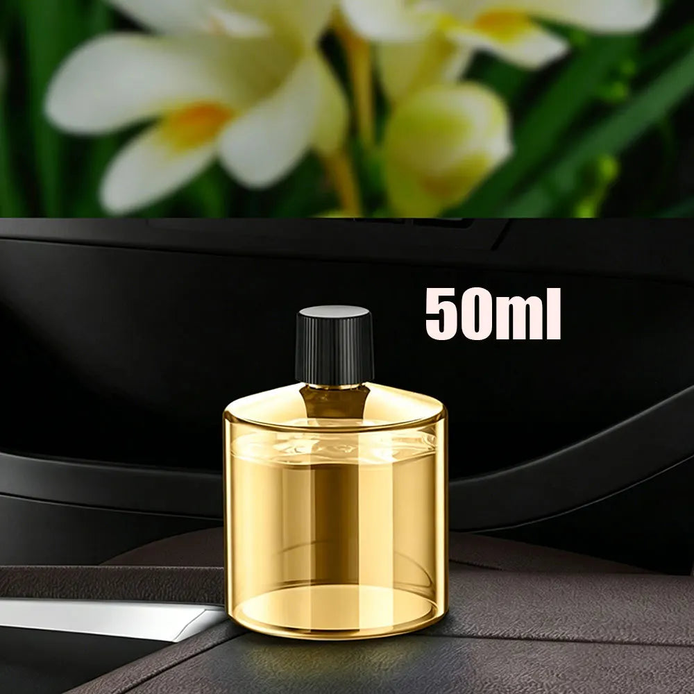 Smart Car Air Freshener Aromatherapy Oil Car Smell Air Scent 50ml Car Automatic Ambient Freshener Perfume Refill Liquid