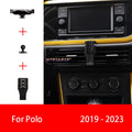 Car Phone Holder Mobile Mount Stand For Volkswagen Polo 2004-2023 Adjustable GPS Special Navigation Bracket Accessories CM World
