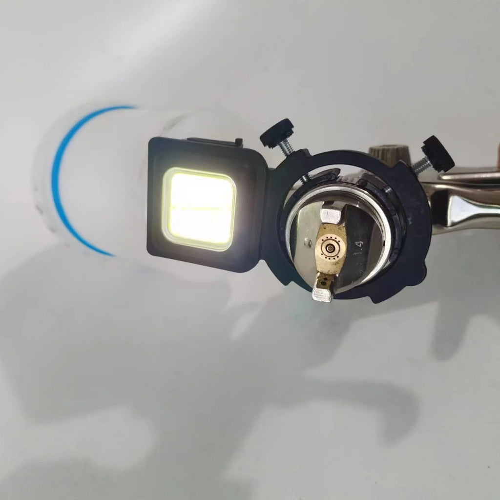Double-Head Portable Paint Gun Lighting Fill Light Rechargeable Auxiliary Spraying Tools for Uniform Paint Application CM World
