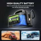 YESPER 6000A Peak 12V/24V Heavy Duty Truck Jump Starter, 58800mAh Portable Power Station, Car Battery Booster Jump Box
