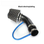 Cross-border Car Cold Air Intake Kit Modified Aluminum Pipe Set Universal 76mm/3inch Mushroom Head