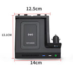 Wireless Charger For Mercedes Benz W205 C43 C63 AMG GLC43 GLC63 X253 C /GLC-Class Mobile Phone USB Charging Pad Accessories CM World