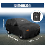 Motoforti Heavy-Duty Car Cover for Chevrolet Tahoe 4-Door SUV 2007-2020 Waterproof, UV-Resistant All-Weather Protection Car Mobile World