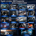Vgate vLinker BM ELM327 For BMW Scanner Wifi Bluetooth 4.0 OBD2 OBD 2 Car Diagnostic Auto Scan Tool Bimmercode ELM 327 V1.5 V1 5 Car Mobile World